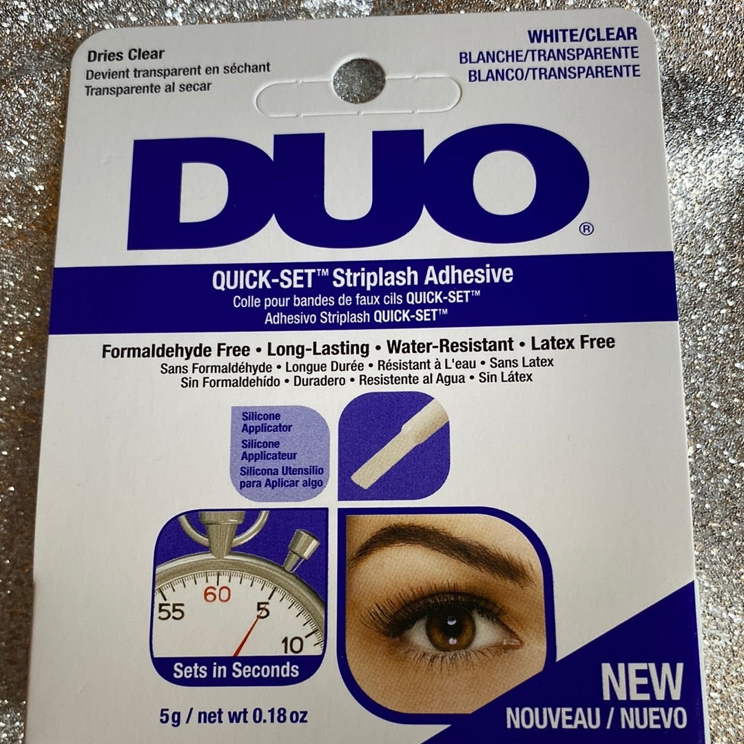 DUO Quick- Set Lash Adhesive - Colle pour faux cils - Transparent